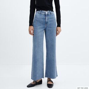 Catherin high-rise culotte jeans